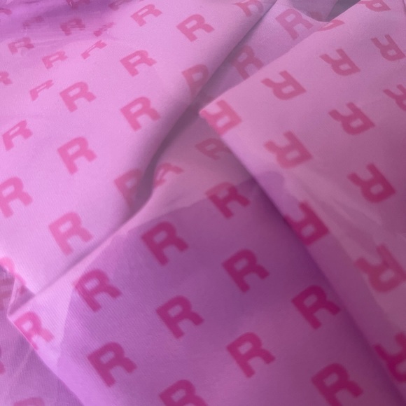 Large Bow Pink Tube Top- NWT - Picture 2 of 2